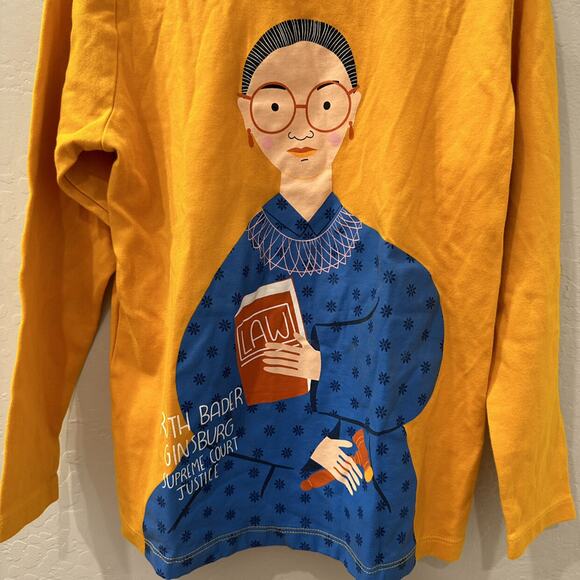Piccolina Ruth Bader Ginsberg Long Sleeve Shirt - Picture 3 of 6